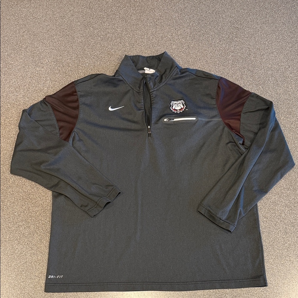 Men’s Nike Dri-Fit UGA Coaches pullover half-zip Size XL